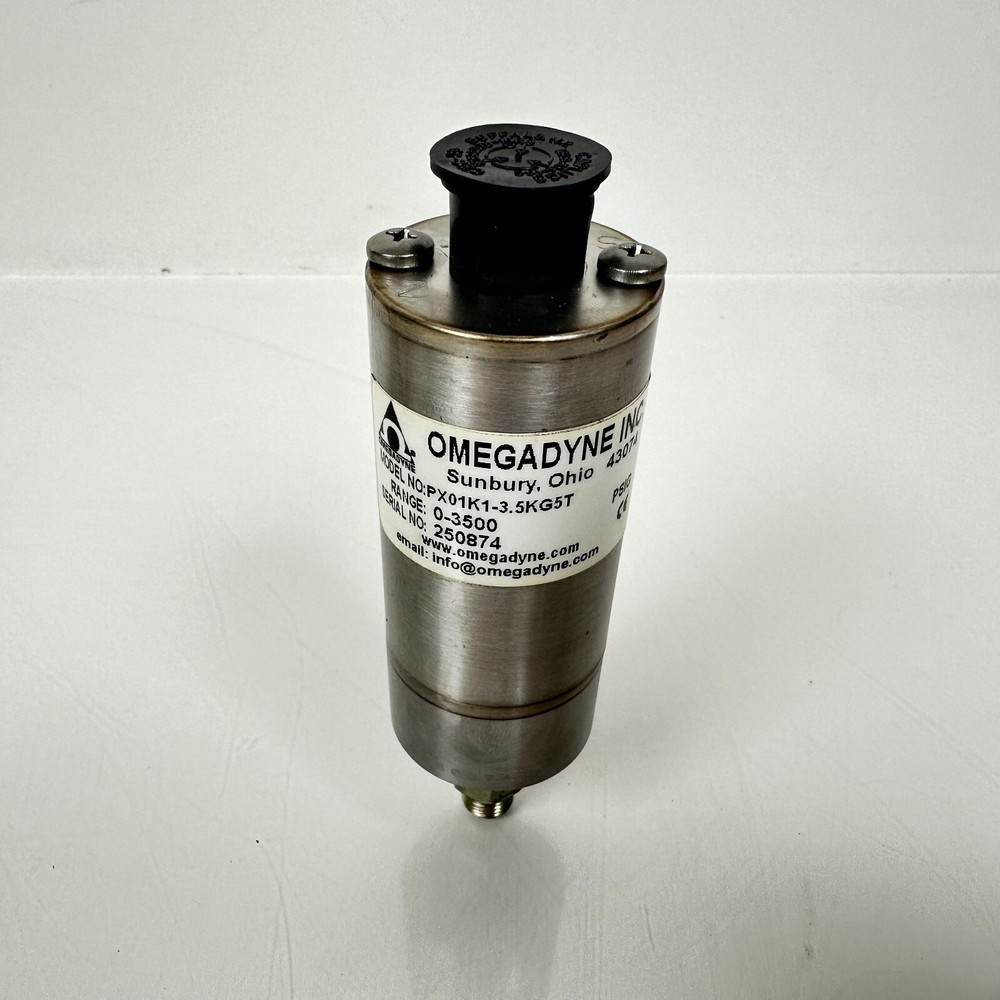Omegadyne PX01K1-3.5KG5T Pressure Transducer Range 0-3500 w/ Box