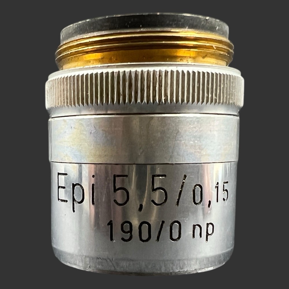 Vintage Reichert Austria Epi 5,5/0,15 190/0 np Microscope Lens