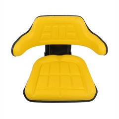 Yellow Tractor Suspension Seat For John Deere 1020 1530 2020 2030 2530 2550 2555