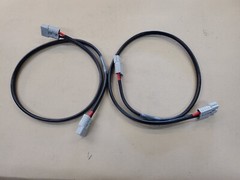 (2) 5-ft 150cm Charging Cable 120A Battery quick disconnect harness #6