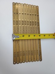 Vintage Sandvik Goldflex 10″Hacksaw Blades 24 TPI Made In Sweden – LOT OF 10