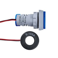 AC 60-500V 0-100A 22mm 3 in 1 Voltmeter Ammeter LED Digital Volt/AMP Meter
