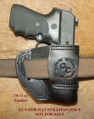 Gary C’s Avenger “XH” OWB Left Hand HOLSTER Sig Sauer P239 Heavy Leather