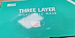 2000 PCS **BULK BLOWOUT SALE** NEW THREE LAYER DISPOSABLE MASK NON MEDICAL BLUE