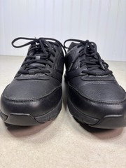 SKECHERS Nampa WIDE SR Work Shoes Relaxed Fit MENS 13 Wide Triple Black 77156W