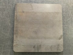 3/8″ x 16″ x 16″ Steel Plate with ROUNDED CORNERS, A36 Steel