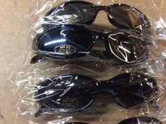 NEW ASSORTED BOX OF SUNGLASSES SUN GLASSES SET OF 10 GLASS COLORED SMALL LENS