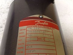 Danfoss PN3427 DC Motor 1/2 0.5 HP 1750 RPM 56C 180 V TENV PN 3427