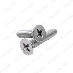 304 Stainless Steel Phillips Countersunk Flat Head Screws 2# 4# 6# 8# 10# 1/4