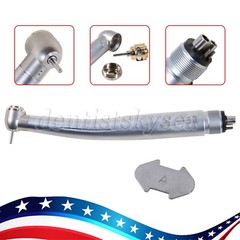 1/5/10Pcs Dental High Speed Handpiece Push Button Turbine 4 Hole Standard Head