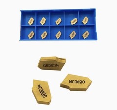 SP200 GTN-2 Grooving Cut-Off Carbide Inserts with SPB26-2 Blade Slotting Tool
