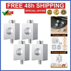Blulu 4 Pieces #4-2/0 Neutral Lug Kit Aluminum Grounding Lugs