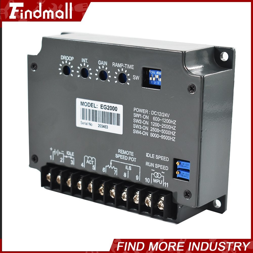 Findmall Engine Speed Controller EG2000 Controller EG2000 Generator Governor