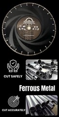 14” Diamond Saw Blade Utility Pipe Circular Blade – Ductile Iron – Steel – Metal