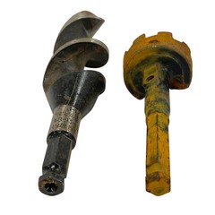 Milwaukee 48-13-6557 1 1/2 x 7 in Ship Auger and 1 3/4 x 4.5 in Selfeed Bits 2Pc