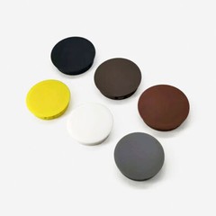 Multicolor Plastic Nylon Round Snap-on Hole Plugs Blanking End Caps Dia 5mm-60mm