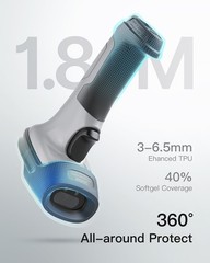 Bluetooth Barcode Scanner, 1 Charge 180 Days Standby, 115FT Range, Automatic …