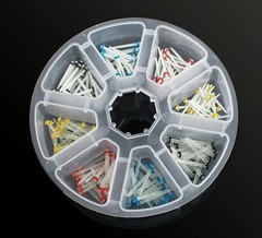 USA Dental Fiber Post Glass Quartz Teeth Restorative 1.0/1.2/1.4/1.6/1.8mm