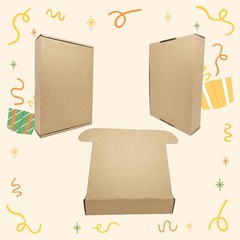 9 x 6 x 2 Inches Small Shipping Boxes 50 Pack Corrugated Cardboard Packing and M