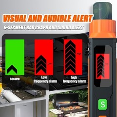Natural Gas Leak Detector, Portable Gas Sniffer with Audible Propane -50A