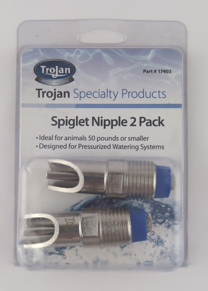 Trojan Specialty Products 17403 Spiglet Nipple 2 Pack – Ideal for Piglets