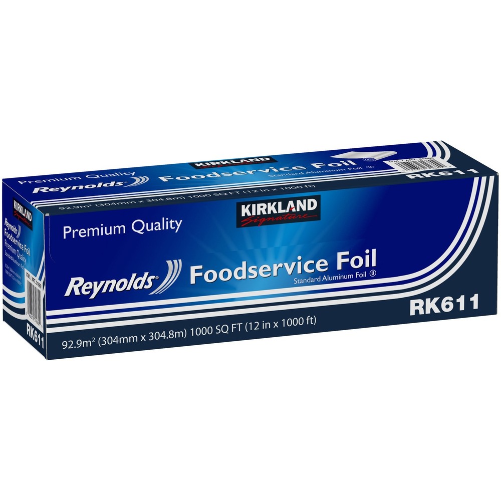 KIRKLAND SIGNATURE STANDARD FOIL 12″ X 1000′ 1 ROLL