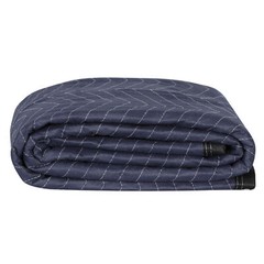 72×80″ Heavy Duty Professional Quality 12 Performance Moving Blankets Black