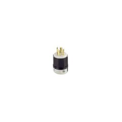 Leviton 30A 480V 3-Phase NEMA L16-30P Locking Plug, Industrial Grade