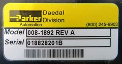 C192676 Parker Daedal 008-1892 XYZ Motorized Positioning Stage w/ Slo-Syn Motors
