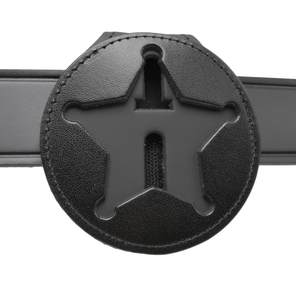 Perfect Fit Florida Sheriff 5 Point Star Belt Clip Badge Holder Neck Chain FL