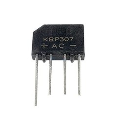 Bridge Rectifier 3 x KBP307 Full Wave 700Volts 3Amp Three Flat Rectifiers