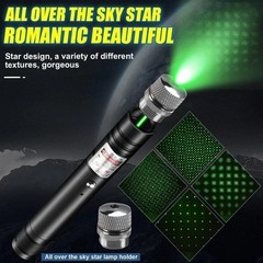 Green Presentation Laser Pointer Pen 1mW Class II Rechargeable Office Pointer
