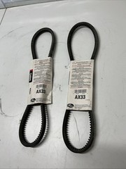 Lot of 2 Gates AX33 Tri-Power Belt. Z-654s