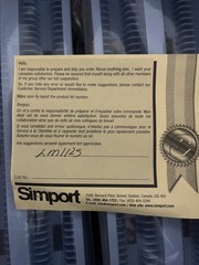 Simport M710-100B – DrainRack™ slide storage rack, Pack of 10