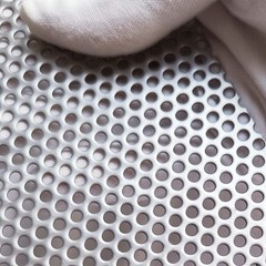 Stainless Steel Perforated Sheet, Perforated Metal Sheet 11.8″ x 11.8″ Stainles