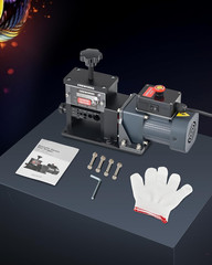 CREWORKS Automatic Wire Stripper Machine, 8 Channel Electric Wire Stripping Mach
