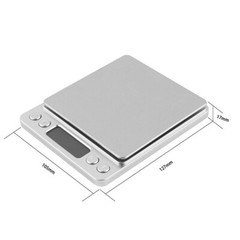 500g/0.01g Grain Gram Digital Scale Jewelry Gold Silver Coin Pocket Size Herb