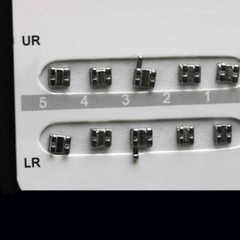 20Pcs/Set Dental Ortho Edgewise Metal Bracket 018/022 No/3/345 Hooks Monoblock