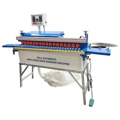 All-in-One Woodworking Edge Bander&Trimmer for Straight and Curved Line Use 110V