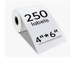 16 Rolls 4000 4×6 Direct Thermal Shipping Labels For Zebra Eltron ZP450 LP2844