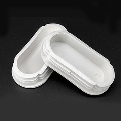 Oval Plastic End Caps For Tubing Bungs Inserts Blanking Plugs Furn. Feet Covers