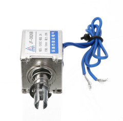 3pcs JF-0826B DC12V 2A 20N/10mm Pull Push Linear Motion Solenoid Electromagnet