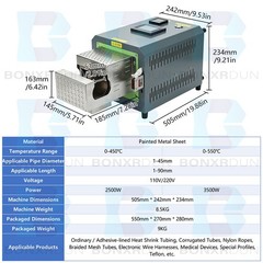 Heat-shrinkable Tube Baking Machine Insulation Sleeve Heat Shrink Machine