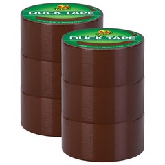6 Pack Brown Duct Tape Reinforcement Heavy Duty Construction