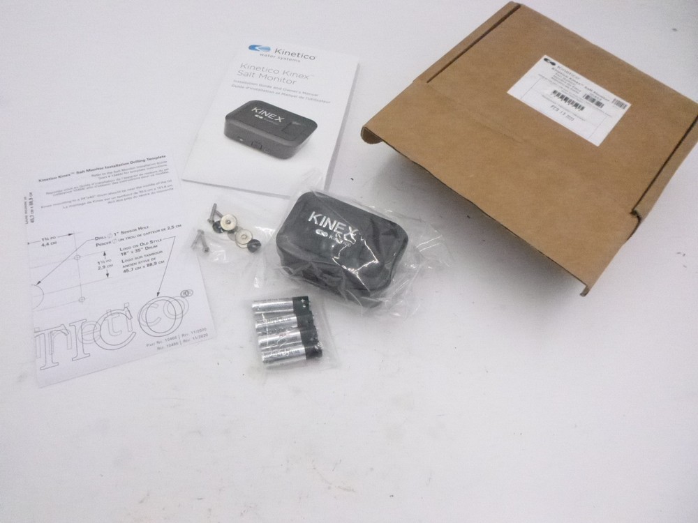 Kinetico Kinex Salt Monitor Control Panel Connect To Smart Phone 4723679 10453