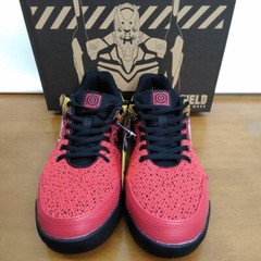 A.T.FIELD EVA×Mandom Evangelion Protective Sneaker Unit 02 Model Red JAPAN USED