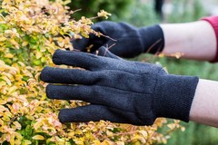 Heavy Weight 9OZ. Cotton Brown Jersey Work Gloves Knit Wrist Sold by Dozen (12