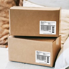 600-12000 4″x3.33″ Address Shipping Labels 6 Up Per Sheet Self Adhesive Stickers