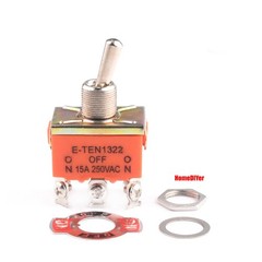 E-TEN1021/1221/1321 Rocker Switches Toggle Switch 2/3/4/6 Pin 2/3 Position 250V