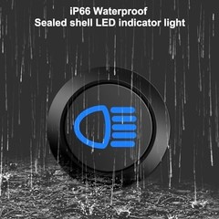12V LED Indicator Small Light Waterproof High Beam, Single Arrow, Parking Indica